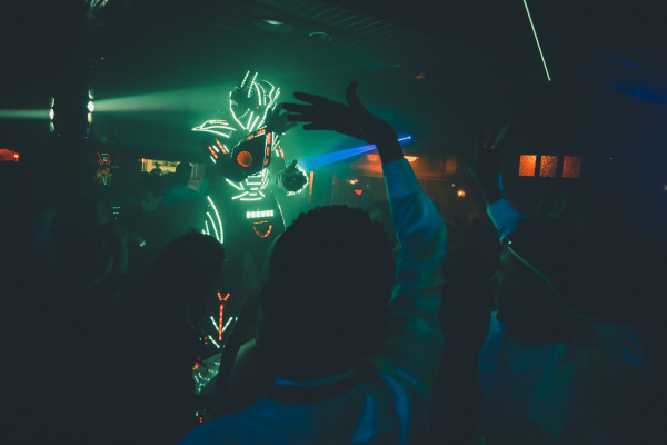 Neon-Party für Jugendliche